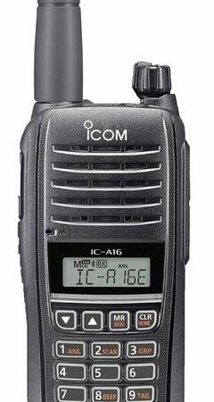 IC-A16E BT Airband Transceiver (With Bluetooth) AROC REOC Drone radio