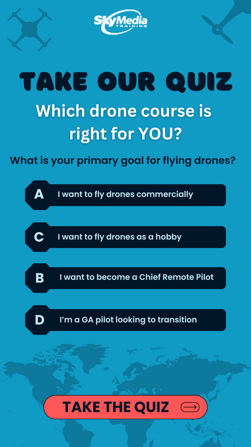 Take our quiz which drone course RePL CASA training